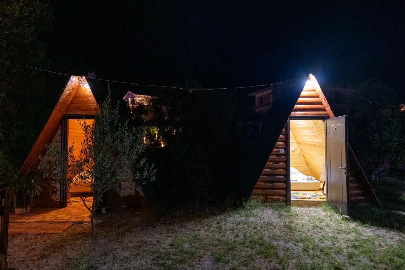 Garden Villa Lake Side & Glamping Ksamil Exterior foto